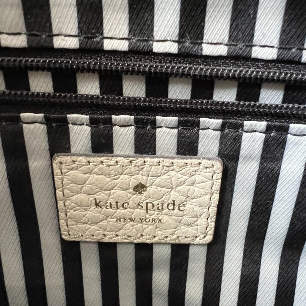 Kate Spade Two-Tone Crossbody Bag Black and Cream - Picture 9 of 13